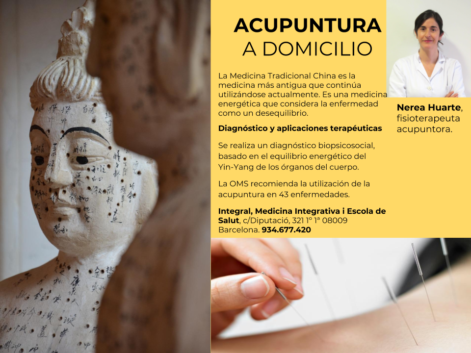 Nuevo servicio acupuntura a domicilio