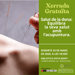 acupuntura i salut de la dona